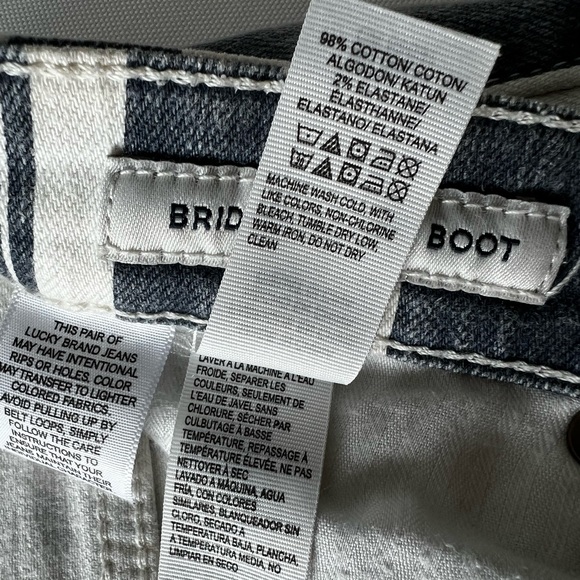 *SOLD* Lucky Brand jeans, size 4 - Picture 6 of 8